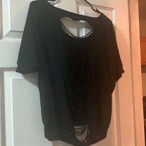 Wet seal black shirt